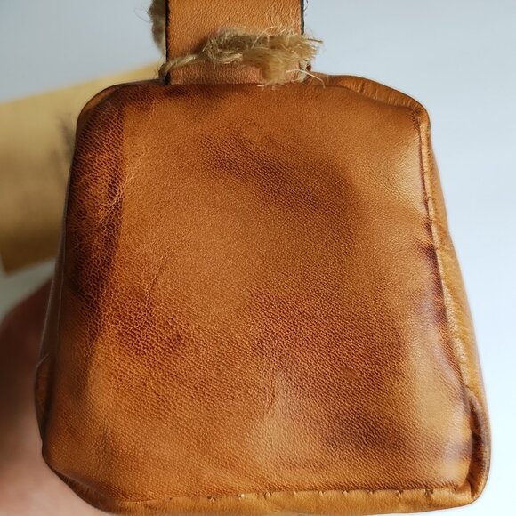 Patricia Nash Isla Oblong Case Riot Rust Leather Pencil Cosmetic Bag NWT - Picture 11 of 16